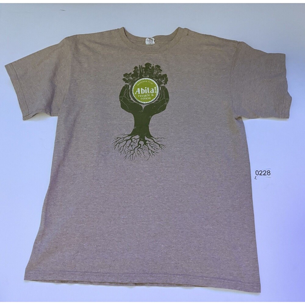 Abita Beer Cream T-shirt Large New Orleans Louisiana Marriott Gras